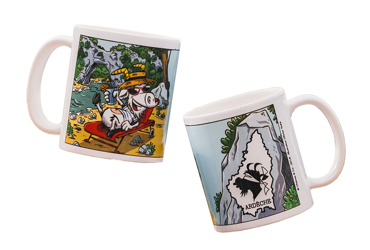 Mug souvenir Ardèche